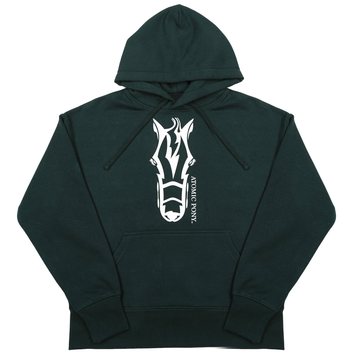 Atomic Pony Hoodie - Pine Green